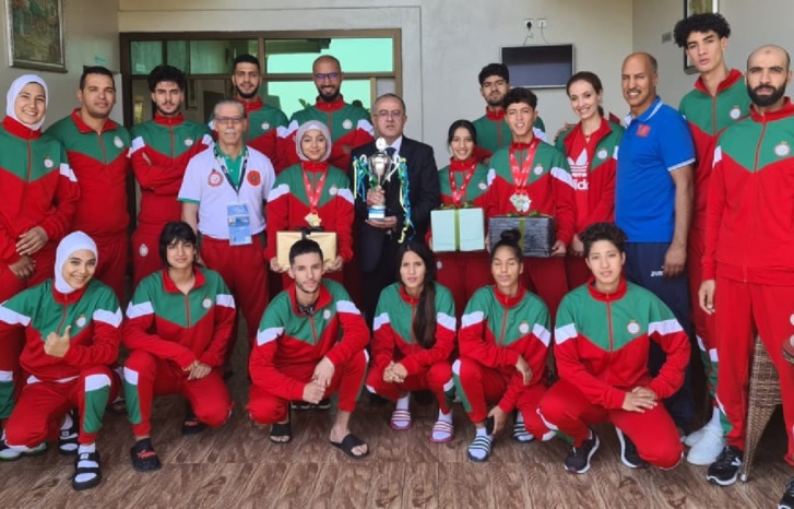 المنتخب المغربي للتايكواندو يتربع على عرش بطولة رواندا