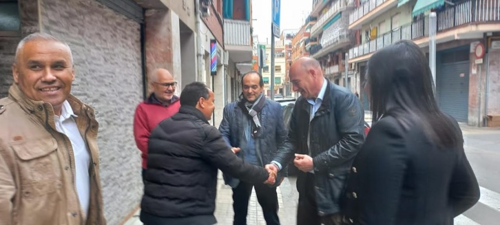 القنصل العام للمملكة المغربية بكتالونيا في زيارة لجمعيات إسلامية