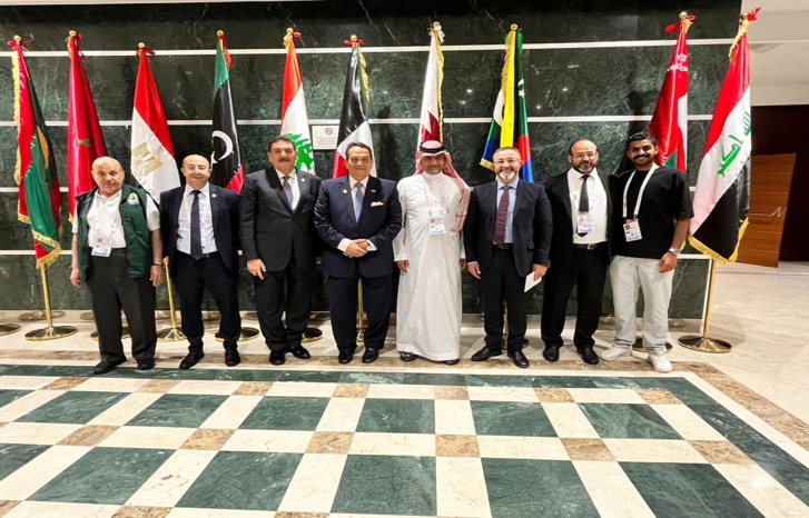 الهلالي يحضر أشغال اجتماع المكتب التنفيذي لاتحاد الاتحادات الرياضية العربية بالجزائر