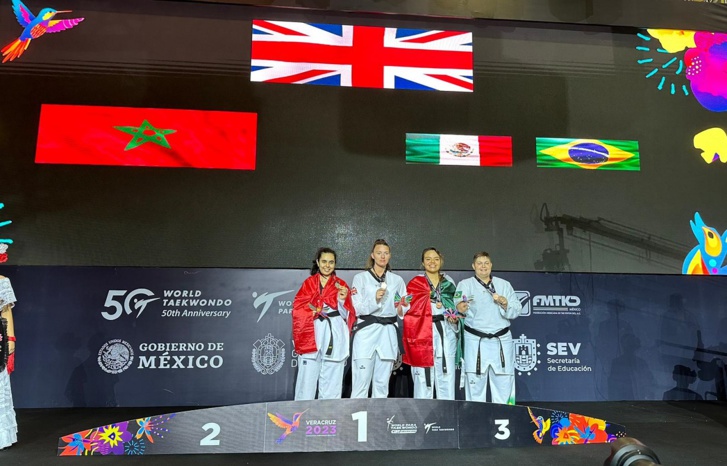 المغرب يَسْتَحْوِذْ على ميداليتين في منافسات الجائزة الكبرى للباراتايكوندو بالمكسيك