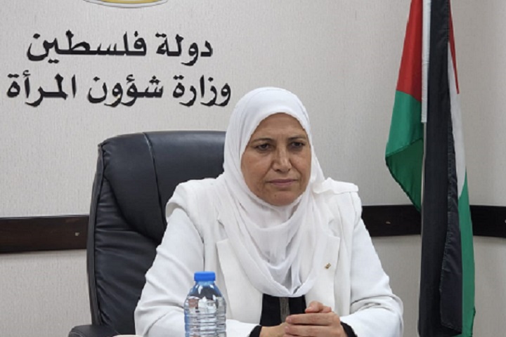 وزيرة المرأة الفلسطينية تشكر جلالة الملك على دعمه للشعب الفلسطيني