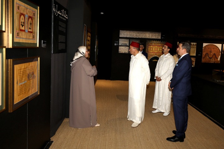رئيس مجلس المستشارين بالمملكة المغربية يزور الإيسيسكو ومعرض ومتحف السيرة النبوية بمقر المنظمة