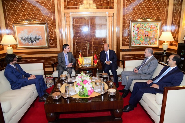 ميارة يبحث مع سفير إسبانيا بالمغرب سبل الدفع قدما بالتعاون متعدد الأبعاد بين البلدين