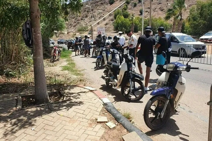 حملة أمنية في تاوريرت تسفر عن حجز 42 دراجة نارية تهدد أمن وسلامة السير