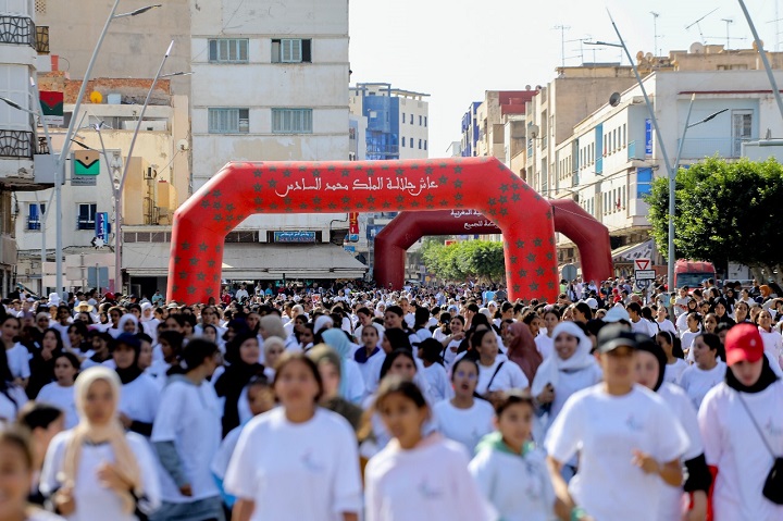 الناظور تعيش على إيقاع "خطوات النصر النسائية" في دورتها الثانية