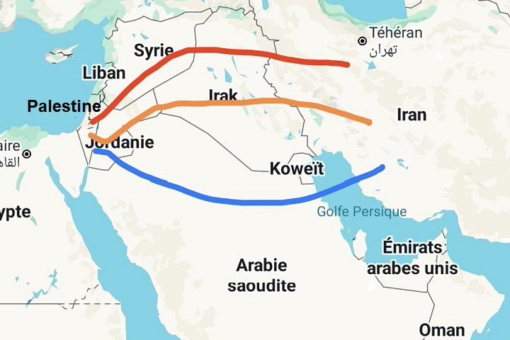 العراق يحتج على استخدام إسرائيل أجواءه لمهاجمة إيران