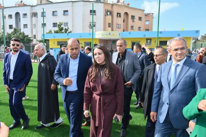 Près des stades ouvrent leurs portes aux jeunes de la province de Sidi Bernoussi