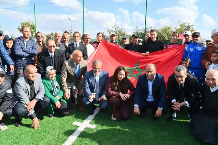 Près des stades ouvrent leurs portes aux jeunes de la province de Sidi Bernoussi