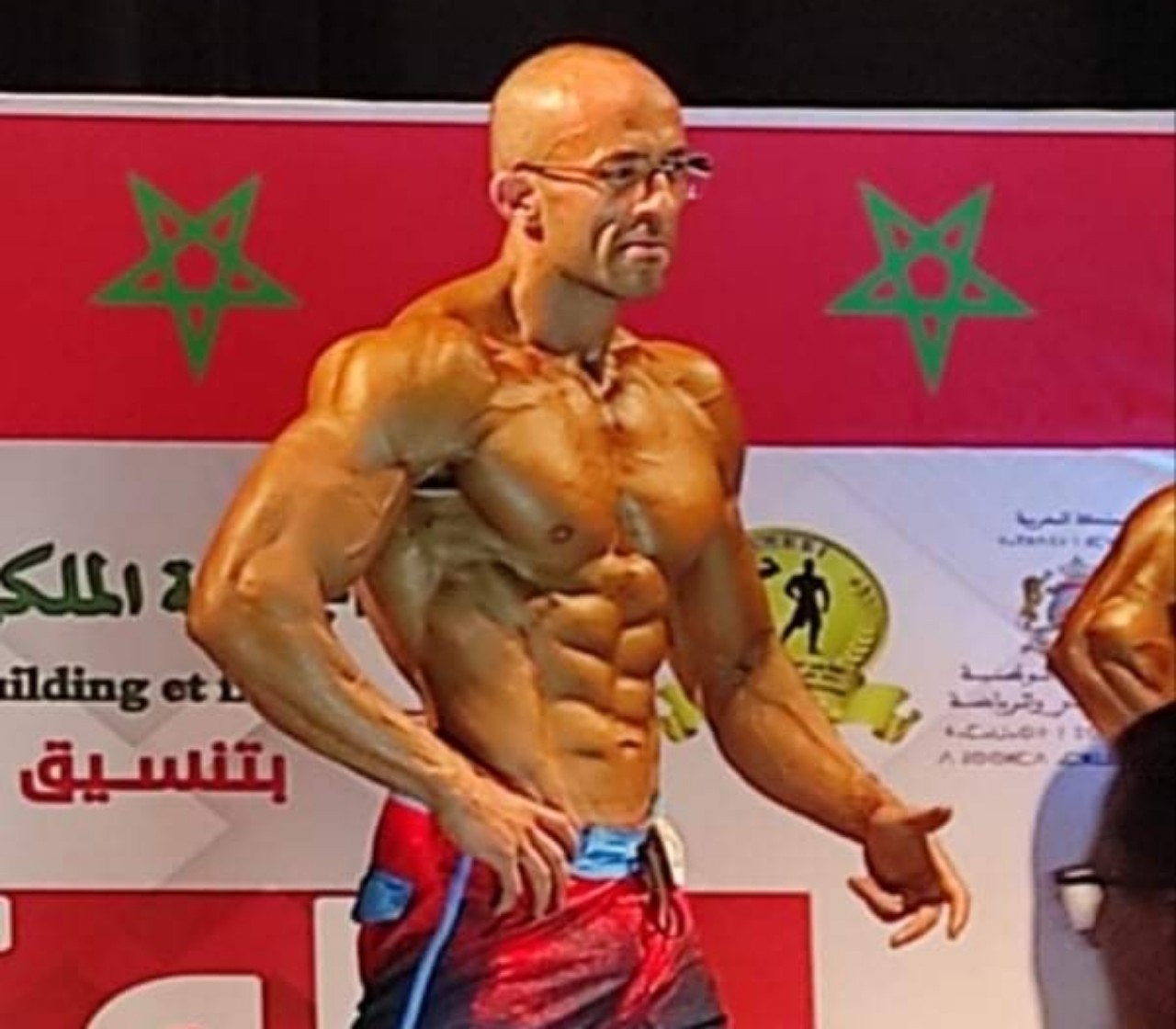 صديق الرابور "مسلم" يتوج بطلا لبطولة المغرب لكمال الأجسام