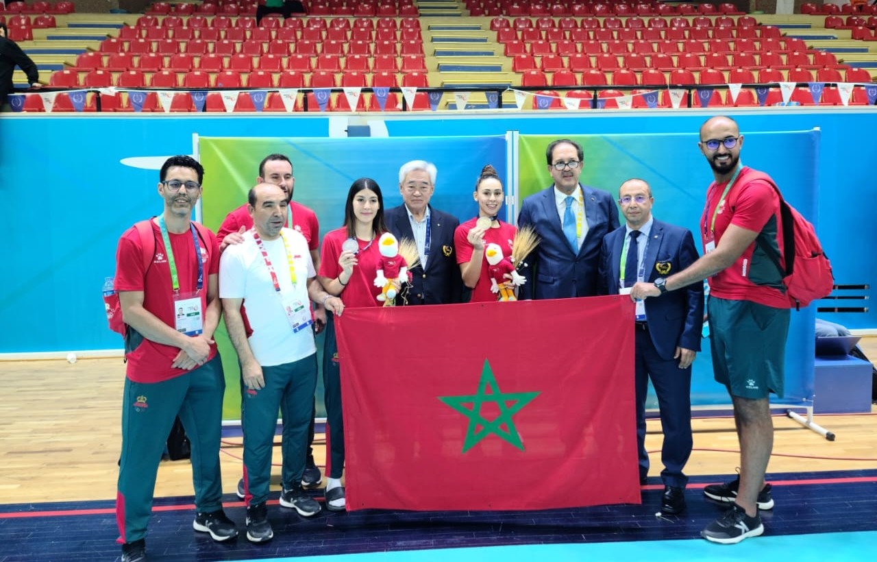 الألعاب الإسلامية: ميداليتان ذهبية وفضية للمغرب في التايكوندو 