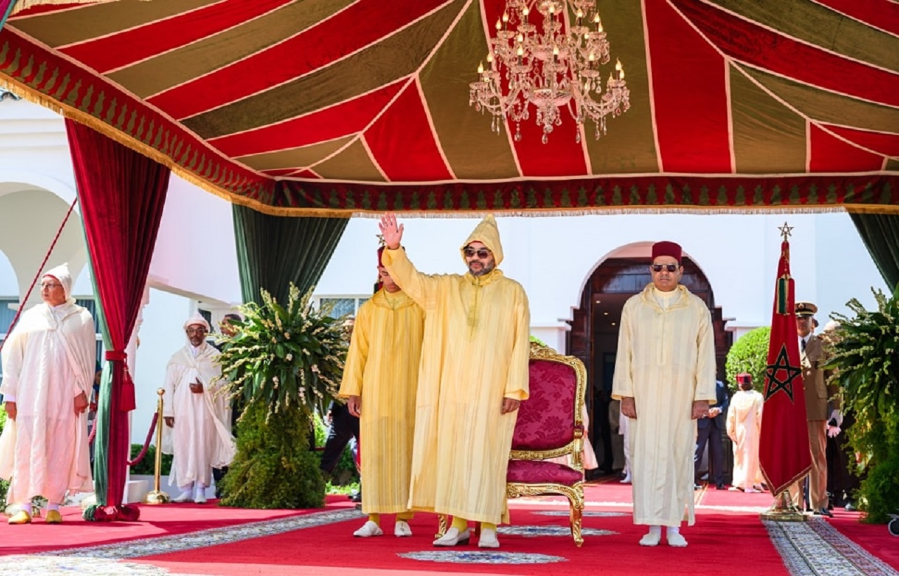 الملك محمد السادس يترأس حفل استقبال بمناسبة عيد العرش المجيد بالمضيق