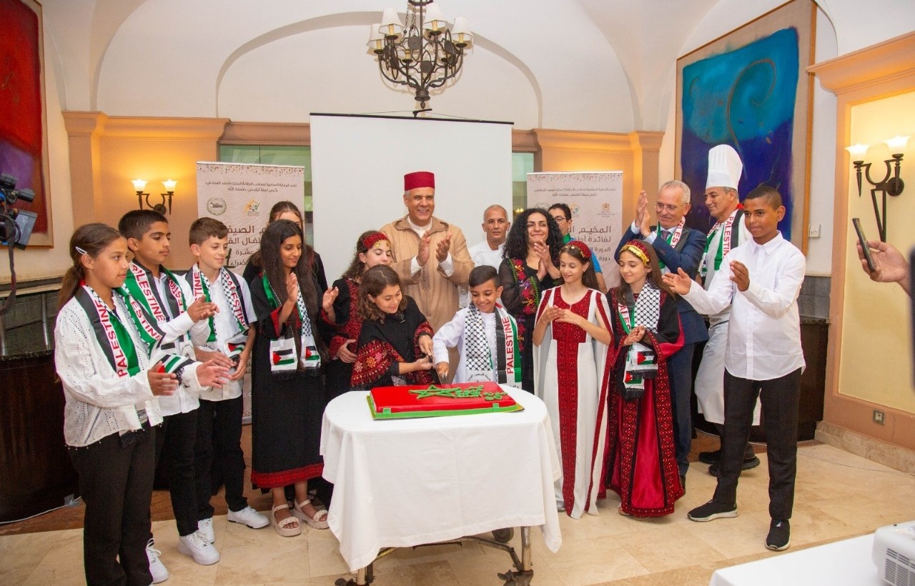 الصخيرات: أطفال القدس يحتفون بعيد الشباب