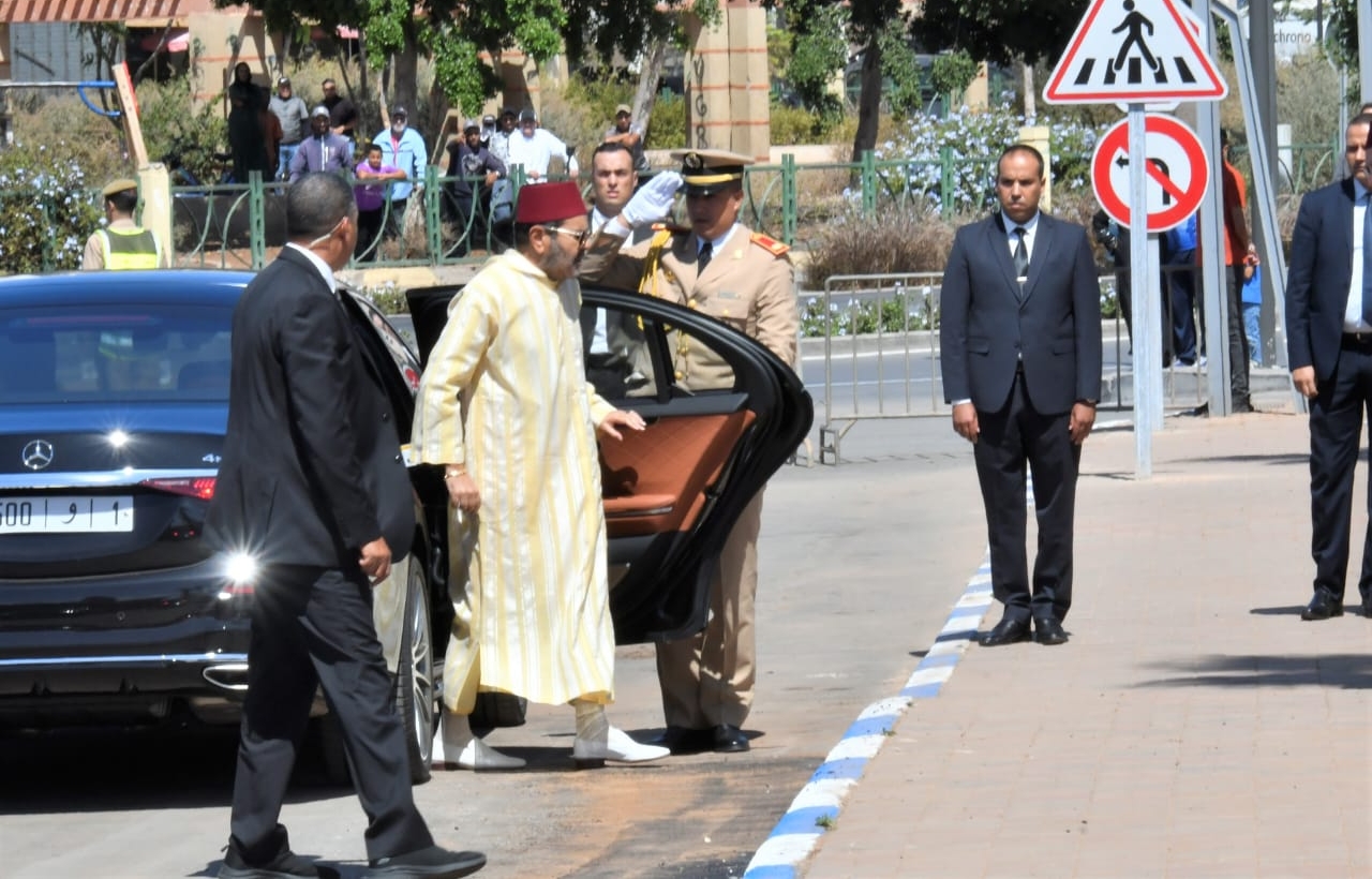 الأمير مولاي رشيد يشيع جنازة كريمة محمد بن عبد الكريم الخطابي