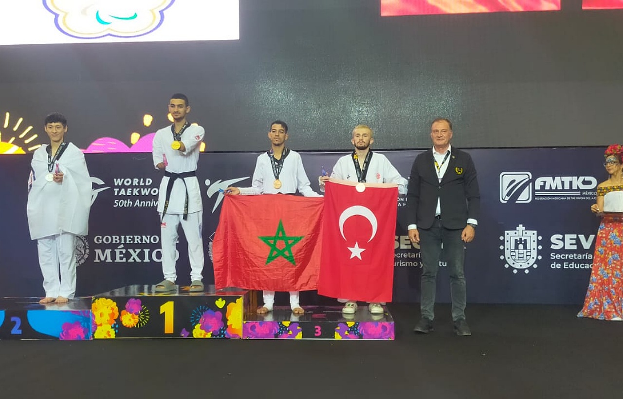 المغرب يفتتح مشاركته في بطولة العالم للباراتايكوندو بميدالية برونزية