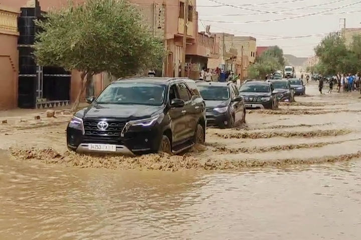 الرشيدية تتصدر مقاييس التساقطات المطرية خلال الـ 24 ساعة الماضية