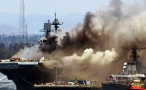 الكشف عن الدولة المتورطة في «تفجير سفينة إسرائيلية» في خليج عمان