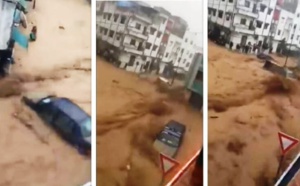 بالفيديو.. فيضانات تُغرق مدينة تطوان وتُسْفِرْ عن خسائر مادية جسيمة