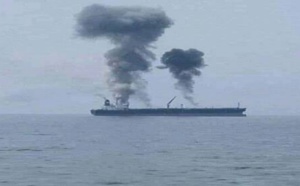 انفجار في ناقلة نفط قبالة ساحل بانياس بسوريا