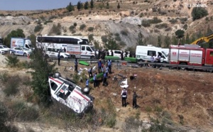 34 قتيلا على الأقل في حادثي سير في تركيا