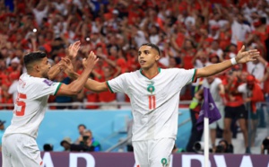 المغرب يحقق فوزا تاريخيا على بلجيكا