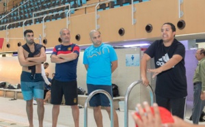 تألق مغربي في الجانب العملي للدورة الإقليمية لكبيري مدربي السباحة للأولمبياد الخاص بجده