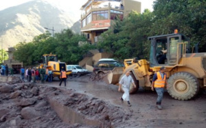 وزارة التجهيز والماء تعيد فتح 52 طريقا من أصل 57 تضرروا بسبب الفيضانات والأمطار الغزيرة