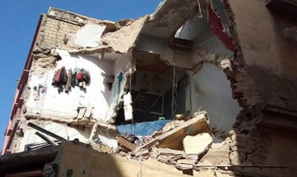 إحصاء المتضررين من شبح انهيار المنازل الآيلة للسقوط بالحي المحمدي