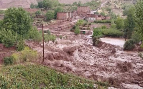 مياه الأمطار الرعدية والسيول الجارفة تودي بحياة فتاتين بإقليم أزيلال