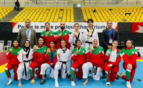 المغرب يتصدر بطولة الحسن الدولية للتايكوندو بالأردن