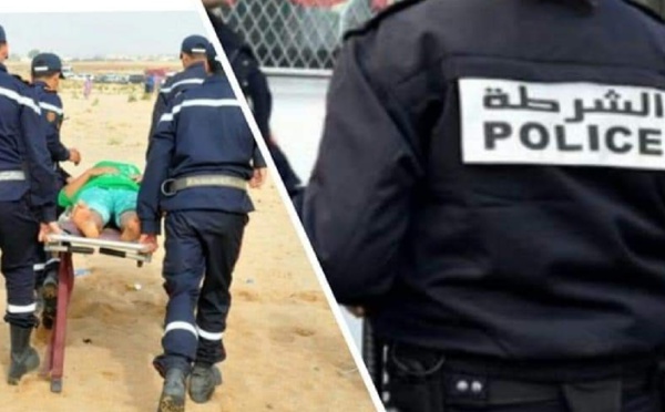 شرطي ينقذ طفلا من الغرق بشاطئ أكادير