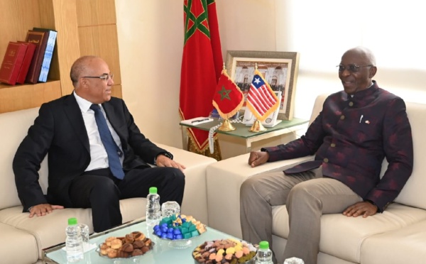 ميراوي يستقبل وزير التعليم العالي والبحث العلمي الليبيري في الرباط