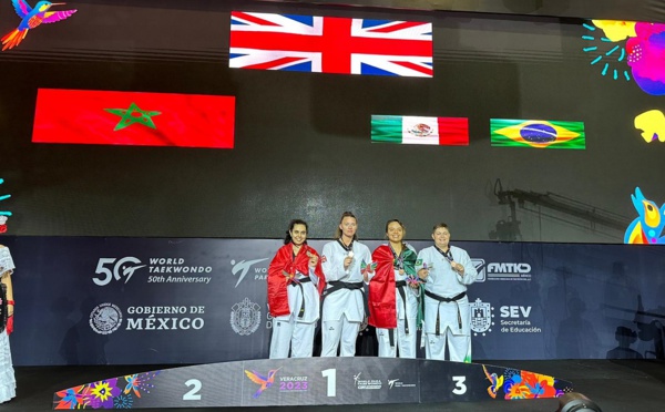 المغرب يَسْتَحْوِذْ على ميداليتين في منافسات الجائزة الكبرى للباراتايكوندو بالمكسيك