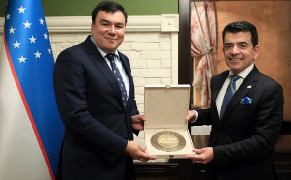 المدير العام للإيسيسكو يلتقي وزير خارجية أوزبكستان في طشقند