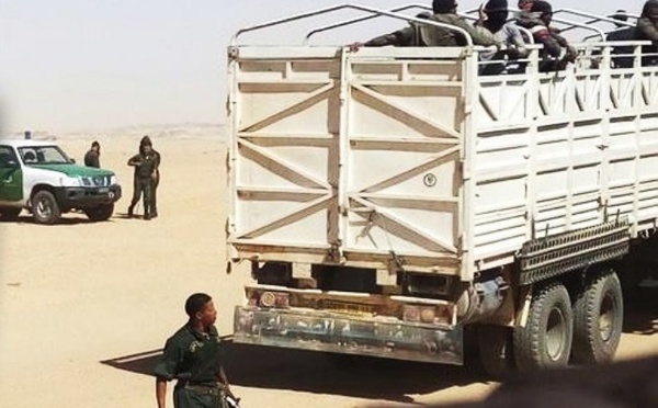 الجزائر تطرد مهاجرين سنغاليين من حدودها إلى الصحراء الحارقة.. 
