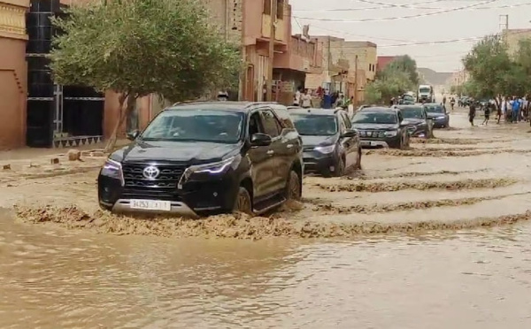 الرشيدية تتصدر مقاييس التساقطات المطرية خلال الـ 24 ساعة الماضية