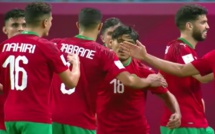 المنتخب المغربي يتجاوز فلسطين برباعية نظيفة في كأس العرب