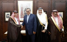 رئيس الحكومة يستقبل وزير التجارة السعودي 
