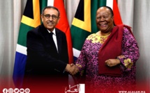 سفير صاحب الجلالة يتباحث مع وزيرة خارجية جنوب أفريقيا