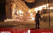 حريق في سوق الهراويين بالدار البيضاء يثير مخاوف الساكنة